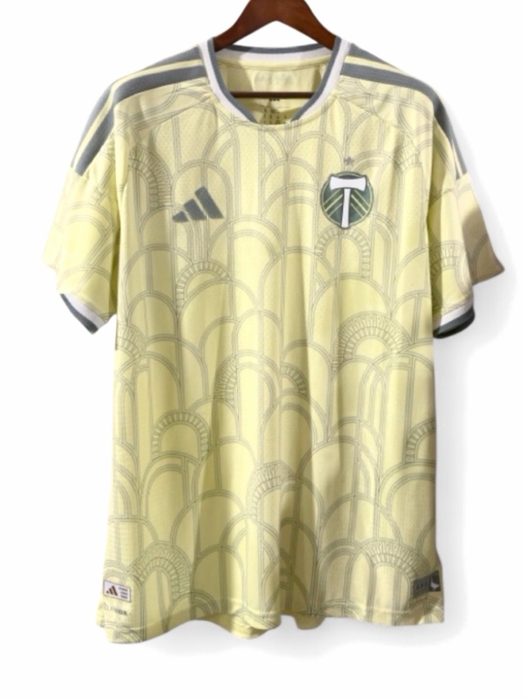 Adidas Authentic Mls Portland Timbers Away Soccer Jersey Size Menâs Xl (Nwt)